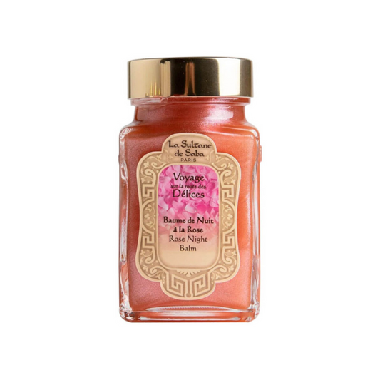Нічний Бальзам для Обличчя з Трояндою Voyage Délices Rose Night Balm, La Sultane de Saba