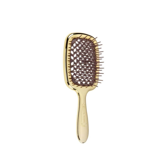 Гребінець для волосся  Золото з коричневим Superbrush , Janeke