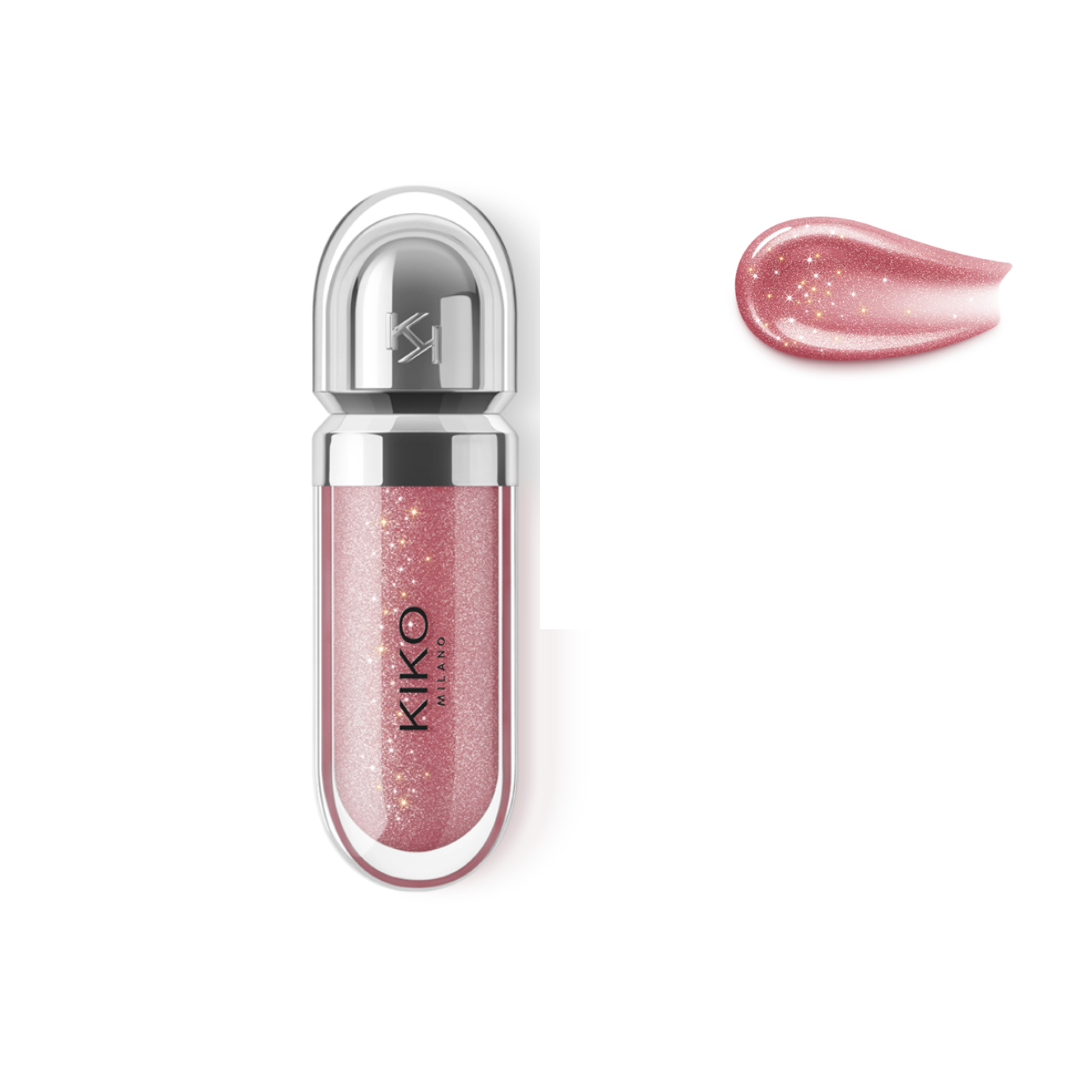 Пом'якшувальний блиск для губ 3D Hydra Lipgloss, Kiko