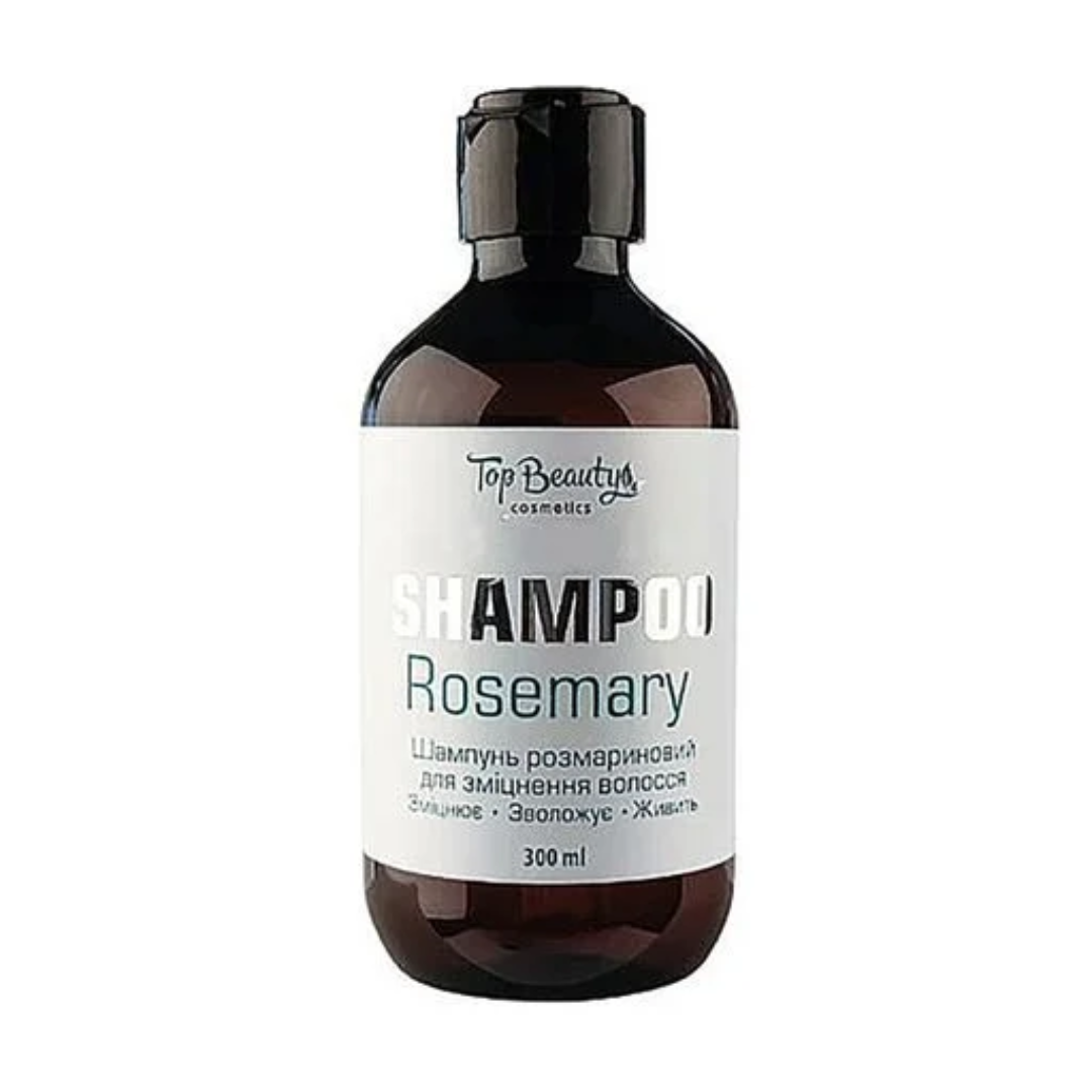 Розмариновий шампунь для зміцнення волосся Rosemary Shampoo, Top Beauty