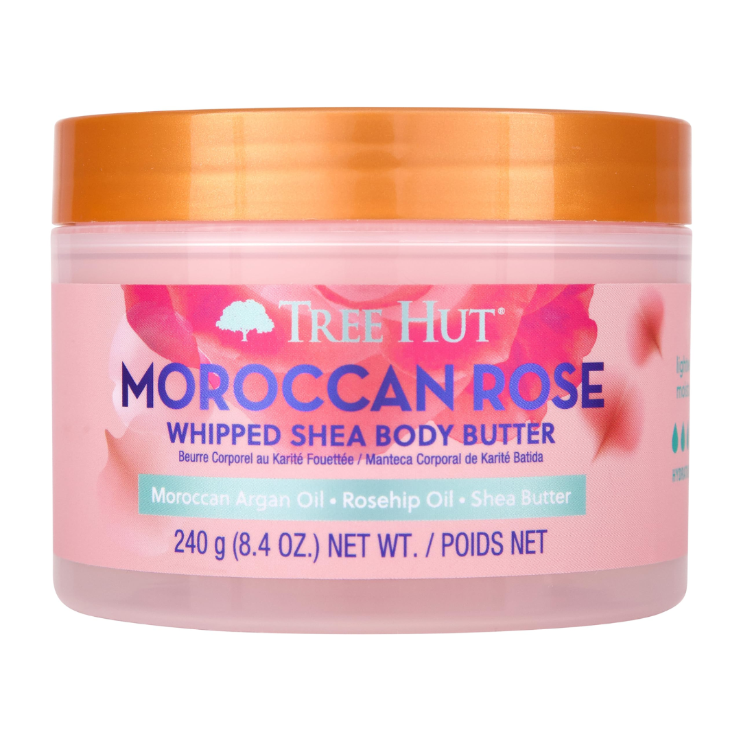 Баттер для тіла із ароматом троянди Moroccan Rose Whipped Body Butter, Tree Hut