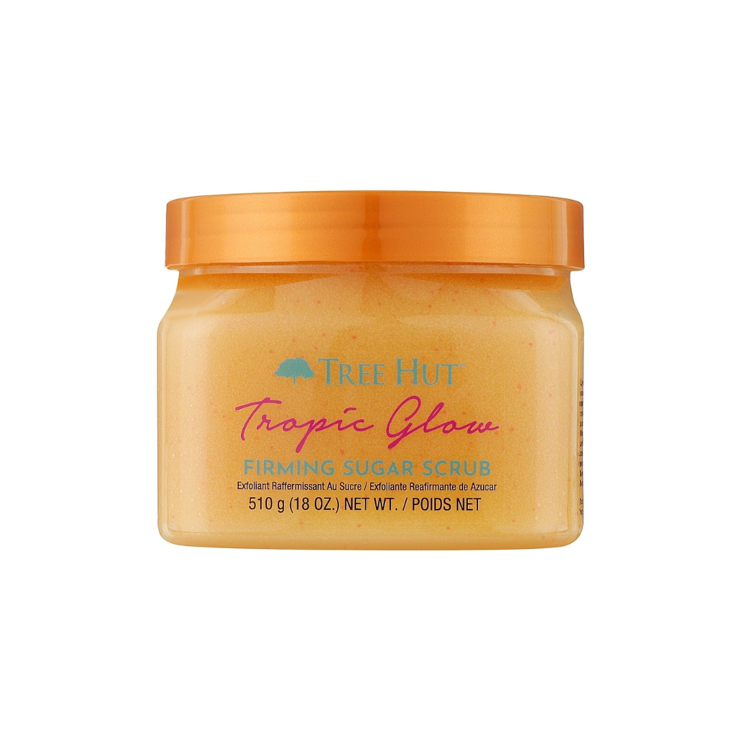 Скраб для тіла з ароматом тропічних фруктів Tropic Glow Shea Sugar Scrub, TREE HUT