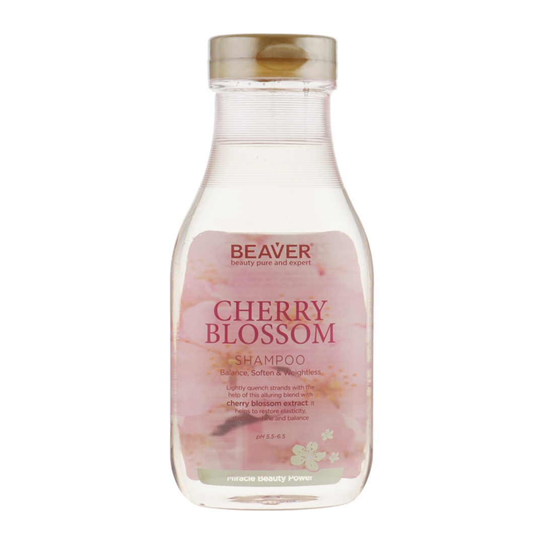 Шампунь для щоденного застосування з екстрактом квітів Сакури Cherry Blossom Shampoo,  Beaver