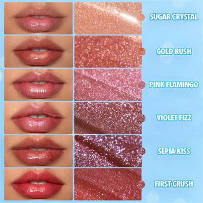 Блиск плампер для губ з шиммером Pout-Perfect Shimmer Lip Plumper,  Sheglam