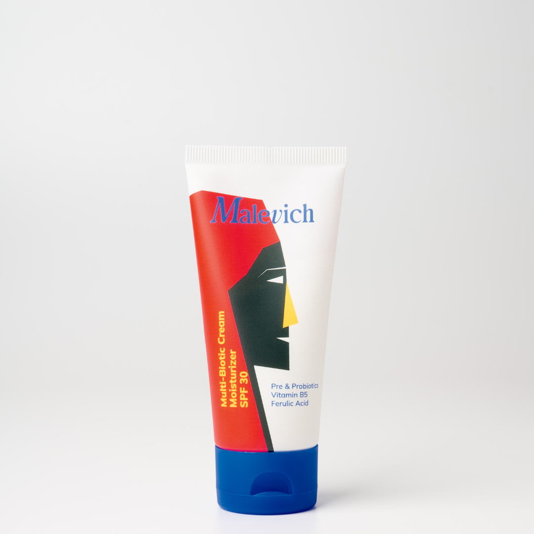 Мультибіотичний зволожуючий крем SPF 30, MALEVICH