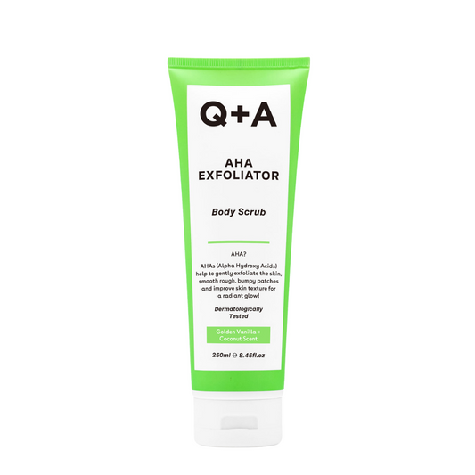 Скраб для тіла з АНА-кислотами AHA Exfoliator Body Scrub, Q+A