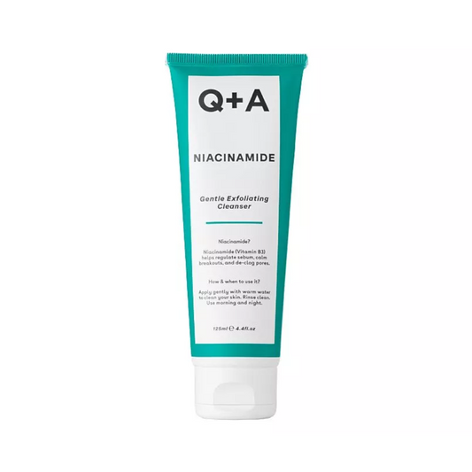 Очищуючий гель з ніацинамідом Gentle Exfoliating Cleanser, Q+A