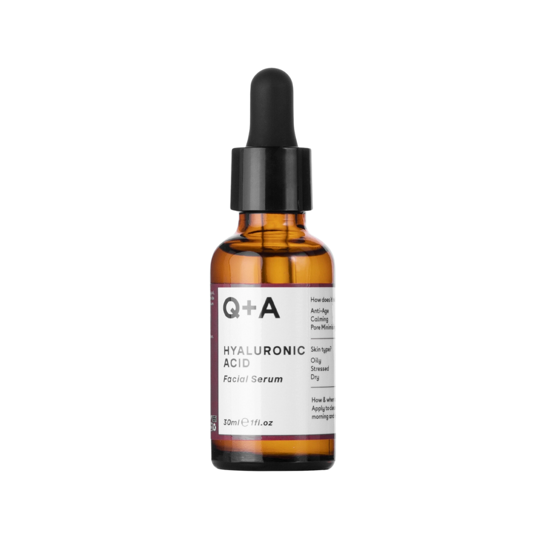 Зволожуюча сироватка для обличчя з гіалуроновою кислотою Hyaluronic Acid Facial Serum, Q+A