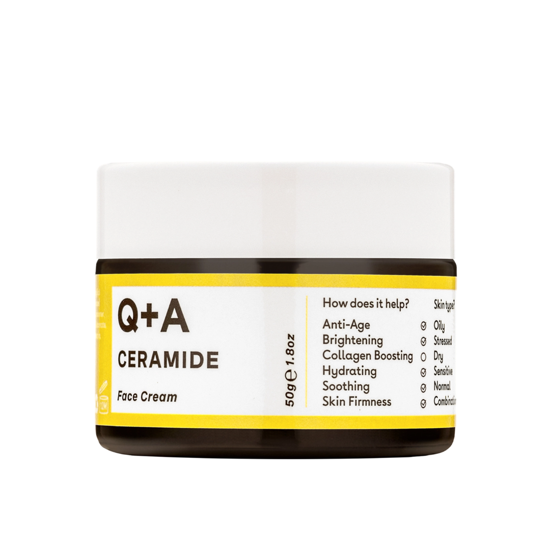 Захисний крем для обличчя з церамідами Ceramide Barrier Defence Face Cream, Q+A