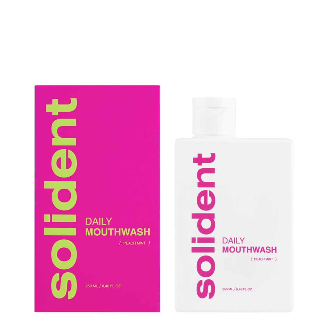 Ополіскувач для ротової порожнини Peach mint/персик-м'ята, Solident