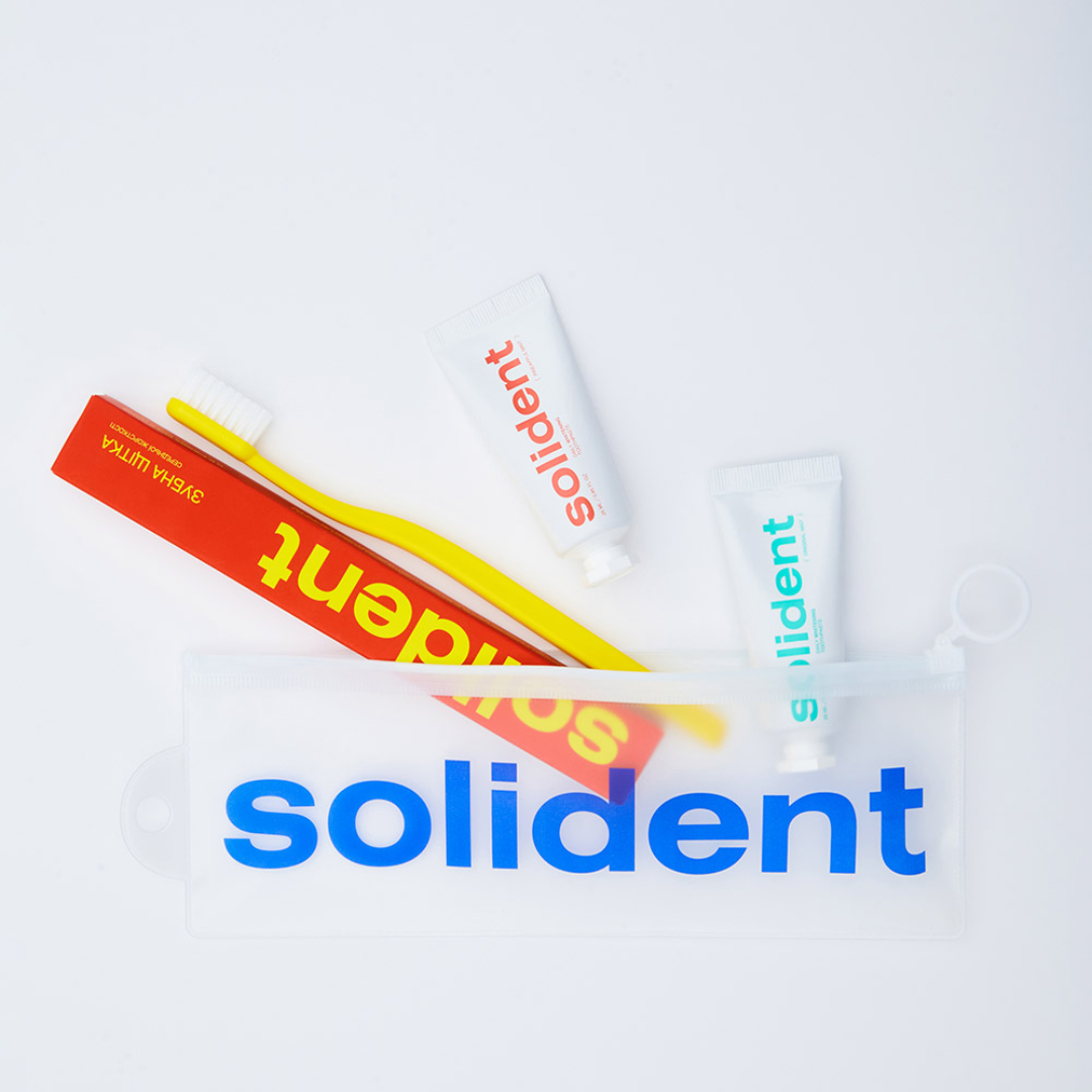 Набір для подорожей travel kit Mint / Pineapple, Solident