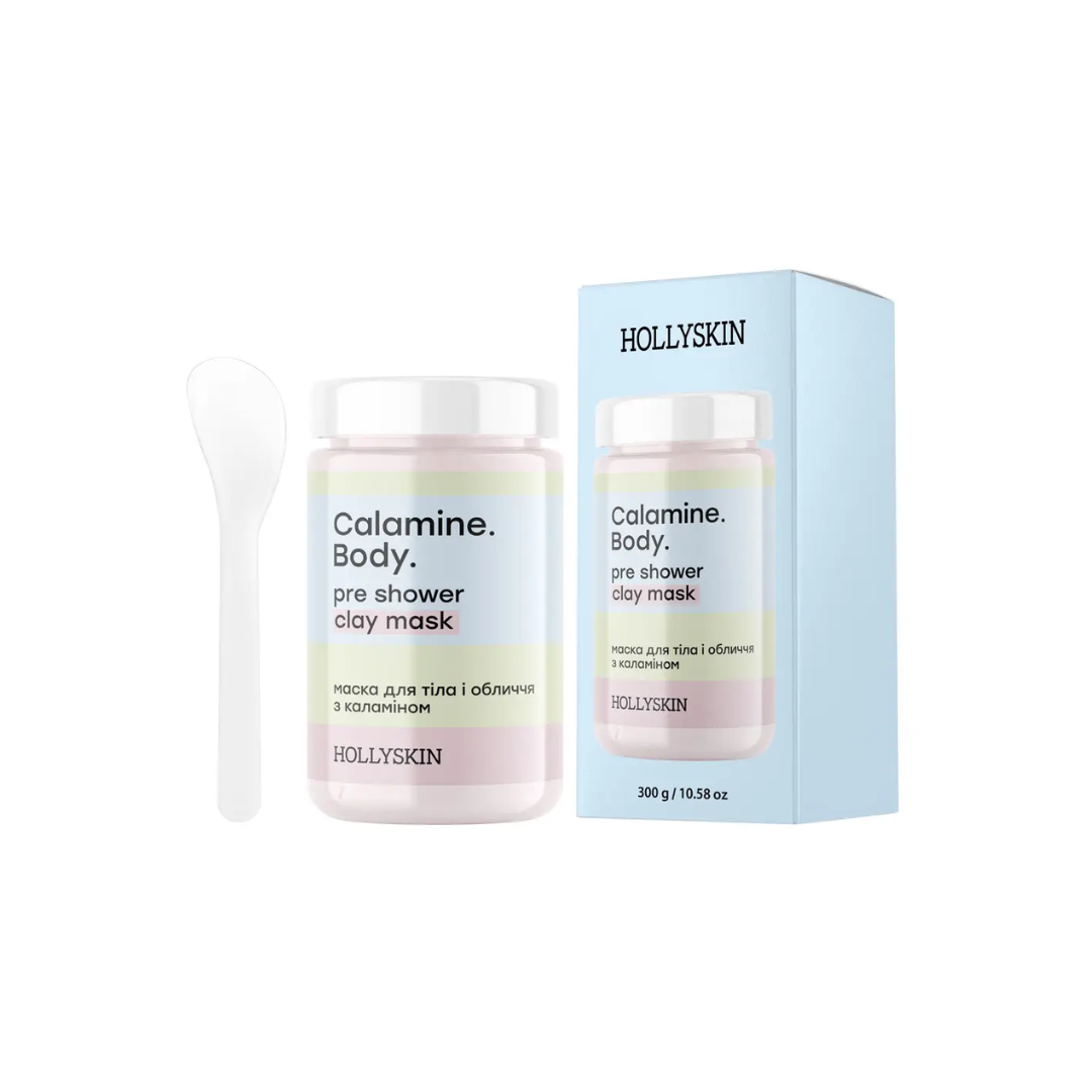 Маска для тіла і обличчя з каламіном, HOLLYSKIN