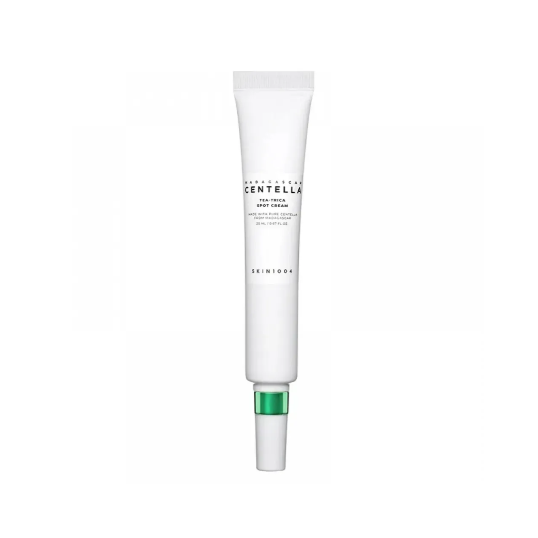 Локальний крем з чайним деревом проти висипань Madagascar Centella Tea-Trica Spot Cream, Skin1004