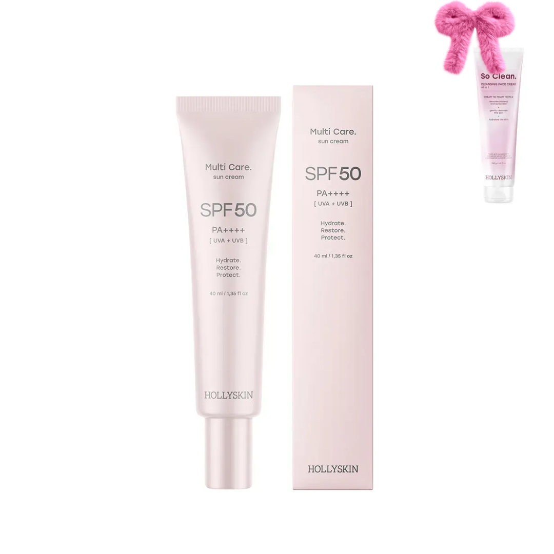Сонцезахисний крем для обличчя Multi Care SPF 50, HOLLYSKIN