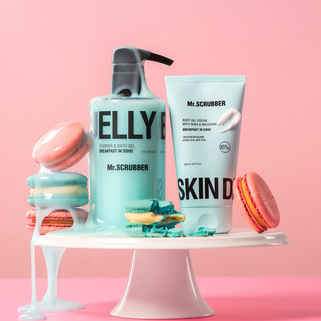 Гель для душу Jelly Bubbles Breakfast in Soho, Mr.SCRUBBER