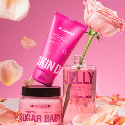 Гель для душу Jelly Bubbles Midnight Rose, Mr.SCRUBBER
