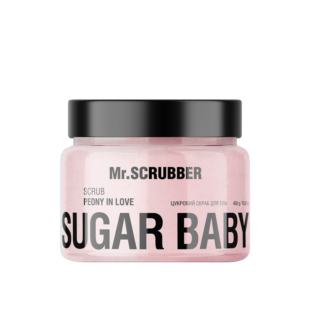 Цукровий скраб для тіла Sugar Baby Peony in Love, Mr.SCRUBBER