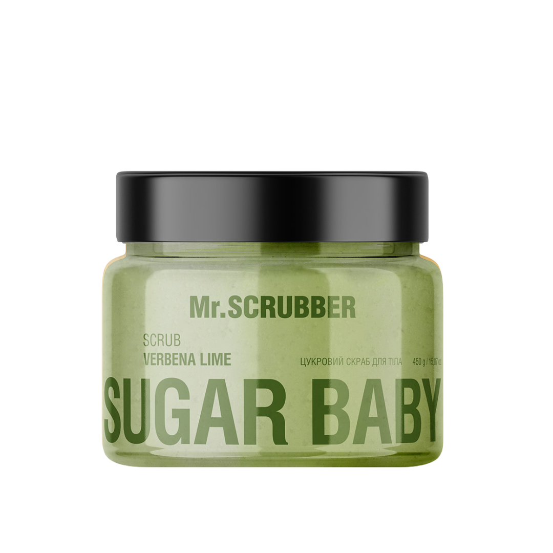 Цукровий скраб для тіла Sugar Baby Verbena Lime, Mr.SCRUBBER