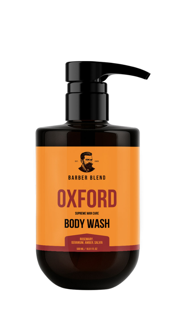 Парфумований гель для душу Oxford для чоловіків, BARBER BLEND