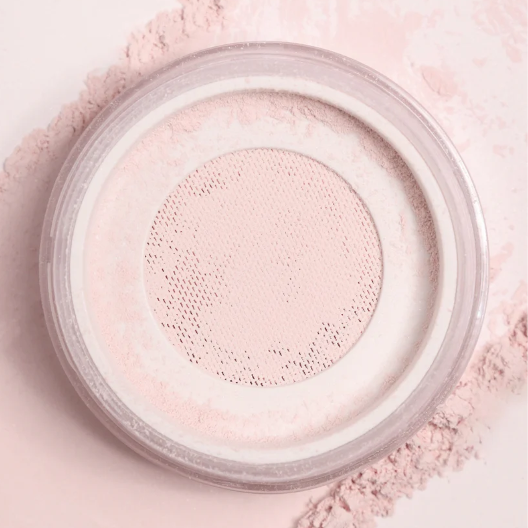 Рожева фінішна пудра для обличчя з SPF13/PA+++ PINK SETTING&FINISHING POWDER, Unico