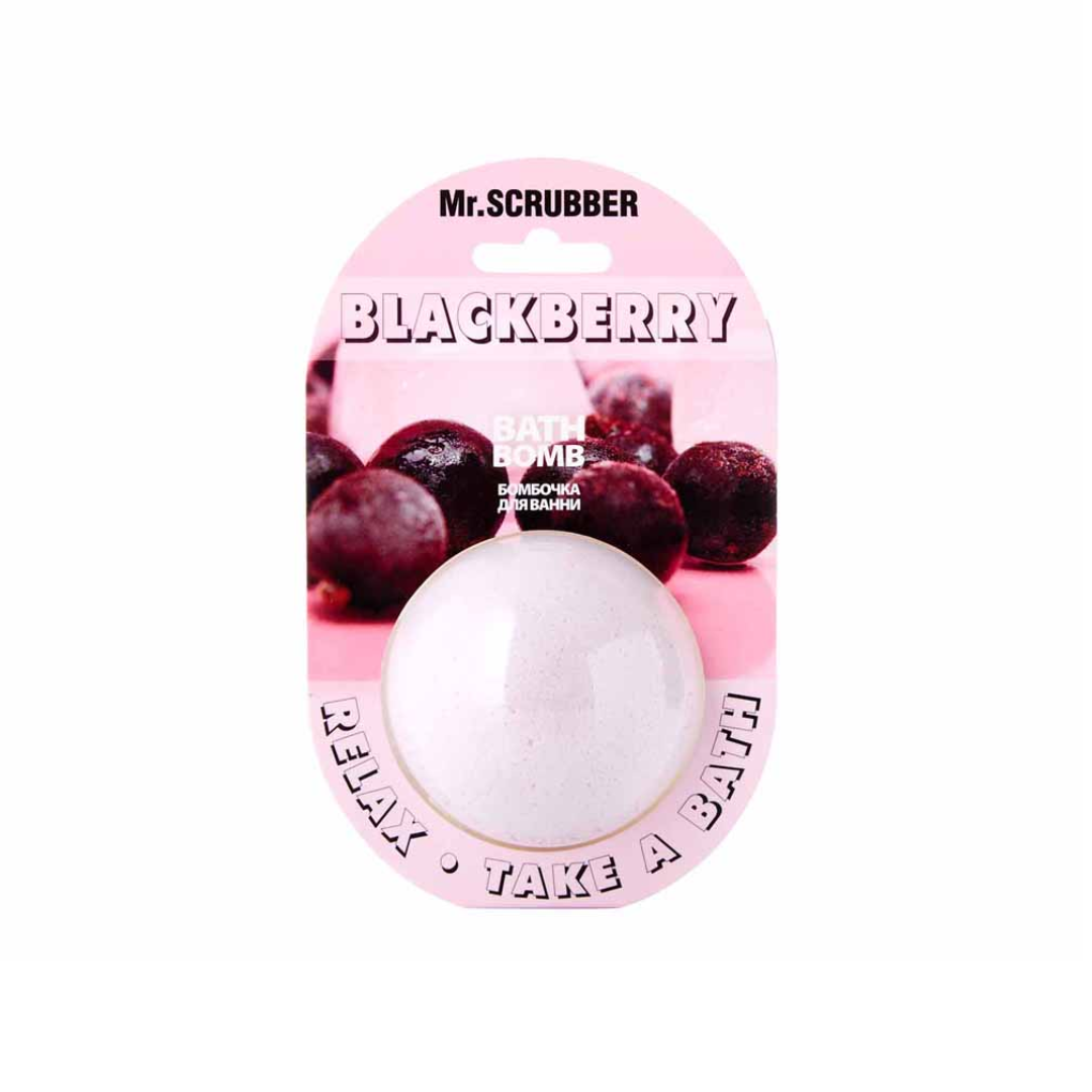 Бомбочка для ванни Blackberry, Mr.SCRUBBER