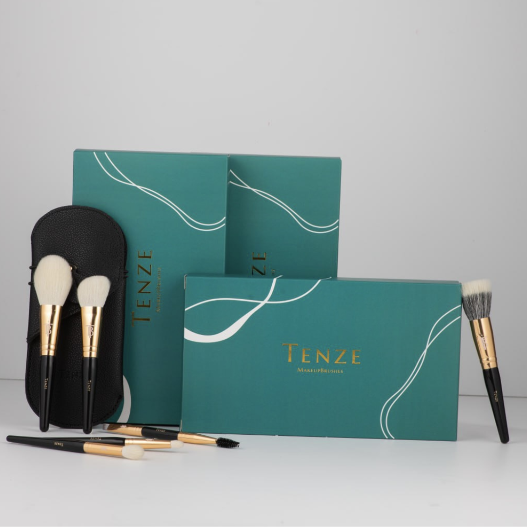 Набір Travel Set на 6 пензлів з чохлом, Tenze