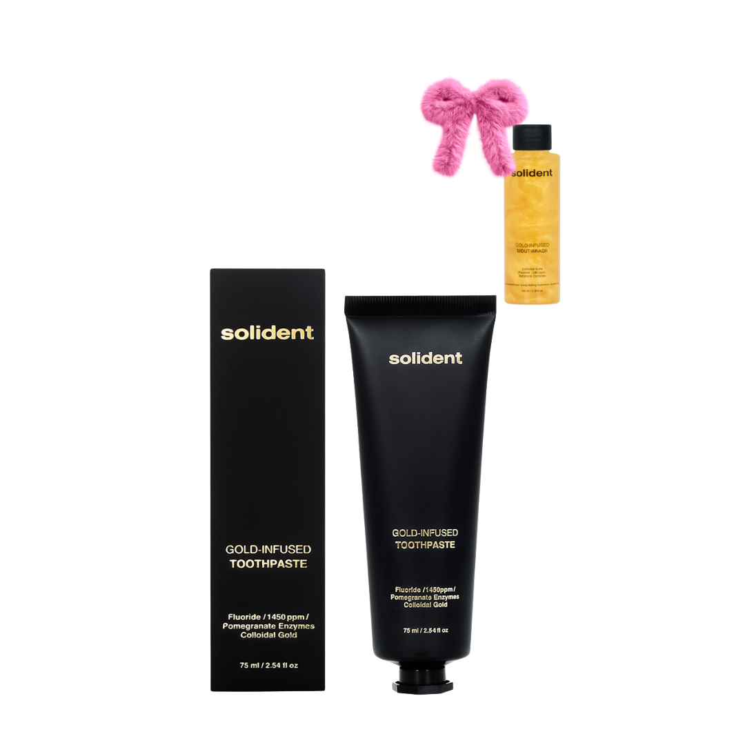 Зубна паста Gold-Infused Toothpaste, Solident