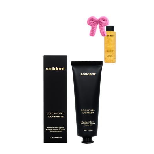 Зубна паста Gold-Infused Toothpaste, Solident