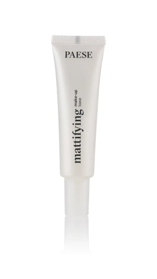 PAESE mattifying makeup tube on a white background