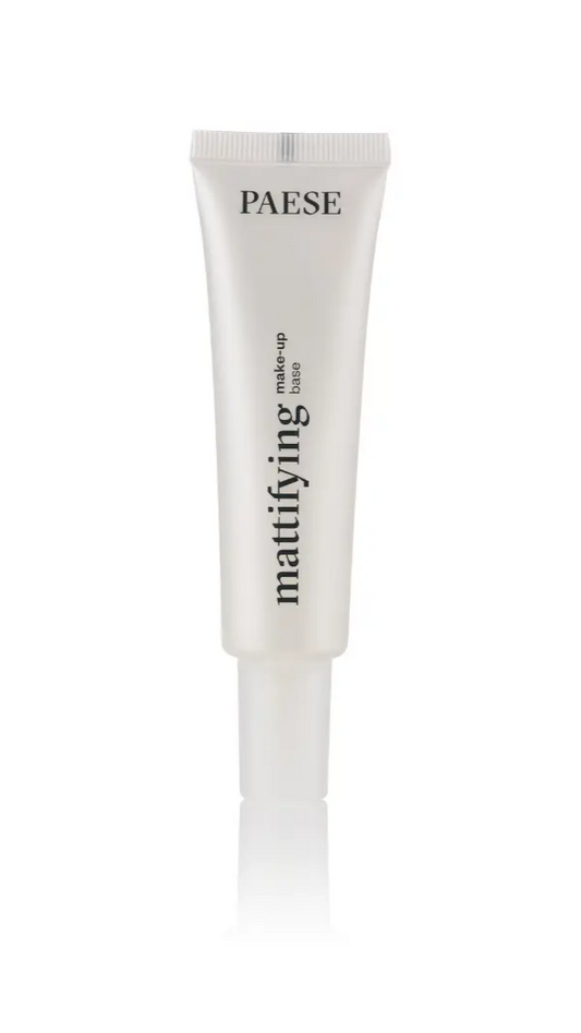 PAESE mattifying makeup tube on a white background