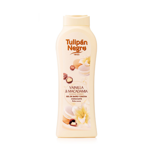 Гель для душу Ваніль та макадамія Shower Gel, Tulipan Negro