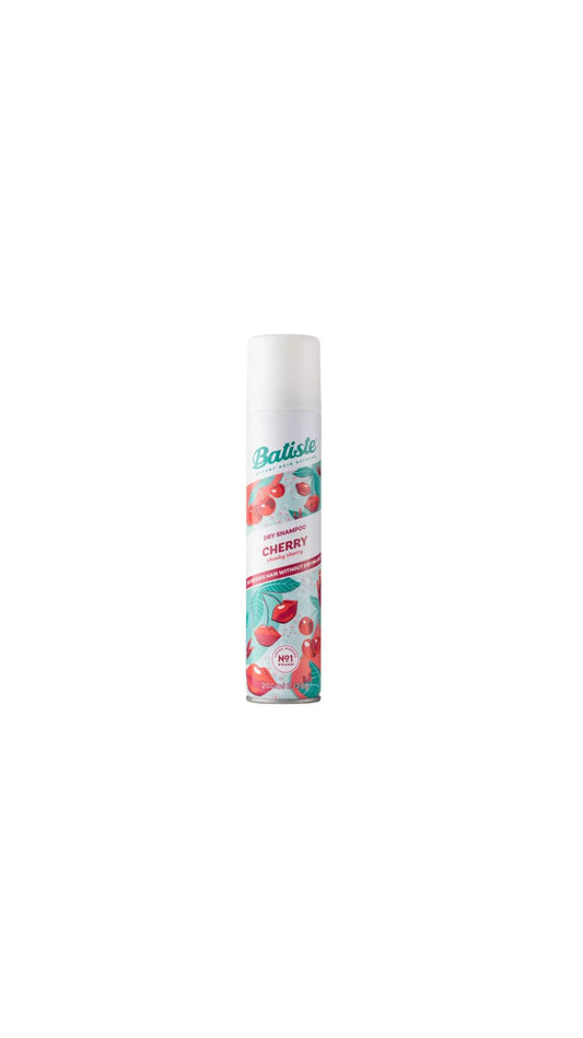 Deodorant spray can with strawberry design on a white background