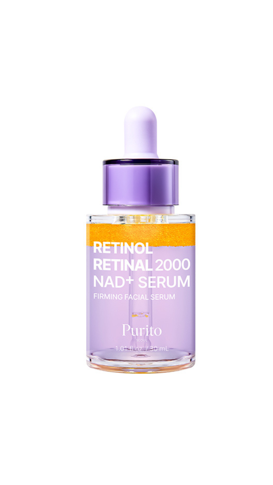 Сироватка антивікова з ретинолом та ретиналем Seoul Retinol Retinal 2000 Nad+ Serum 30 ml, Purito