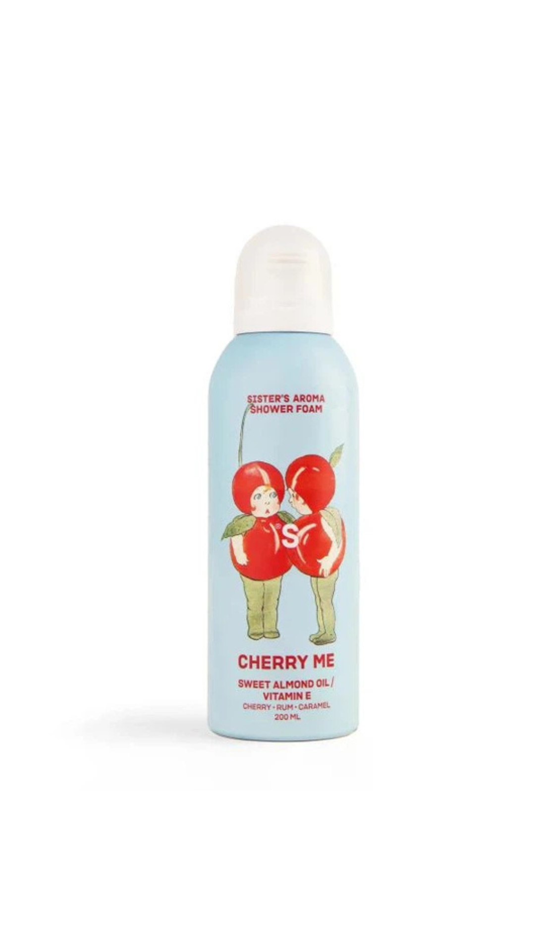 Пінка для душу Cherry Me 200ml,  SISTER`S AROMA