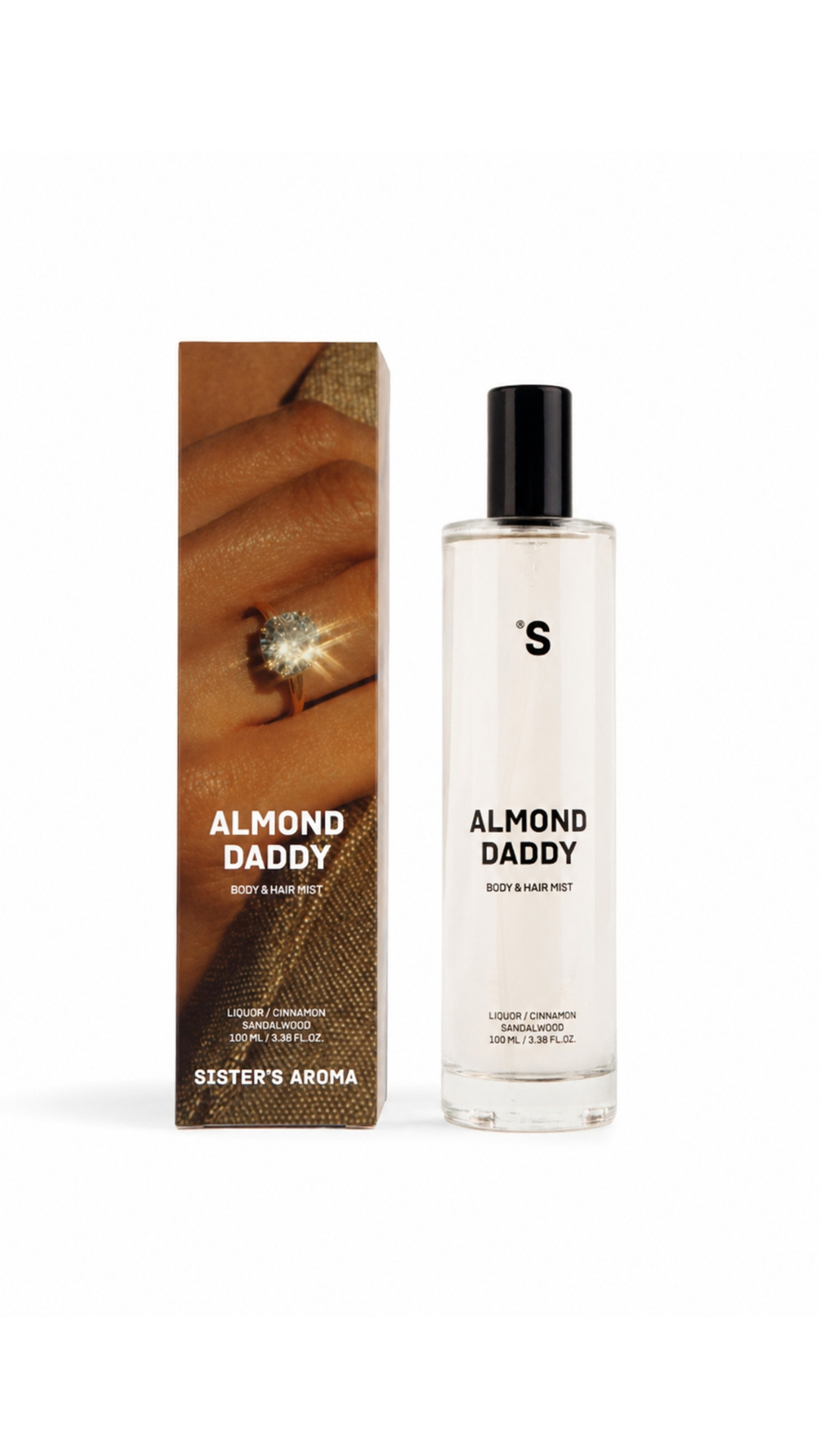 Парфумований міст для тіла та волосся ALMOND DADDY 100ml, Sister's Aroma