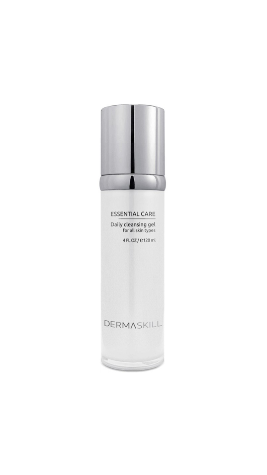 Охолоджуючий гель для щоденного очищення шкіри обличчя DAILY CLEANSING GEL 120ml, Dermaskill