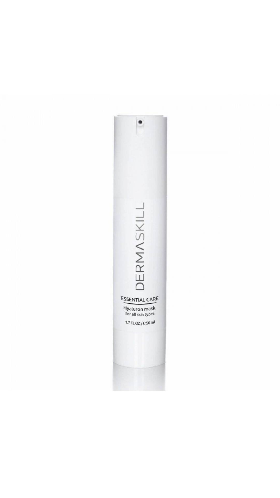Охолоджуюча маска для обличчя з гіалуроновою кислотою HYALURON MASK 50ml, Dermaskill 