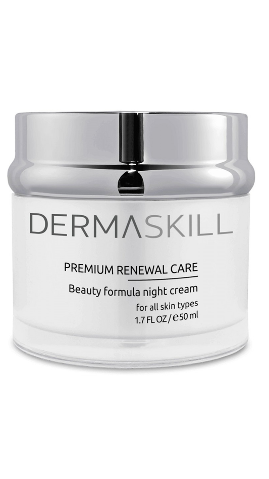 Нічний крем для обличчя BEAUTY FORMULA NIGHT CREAM 50ml, Dermaskill