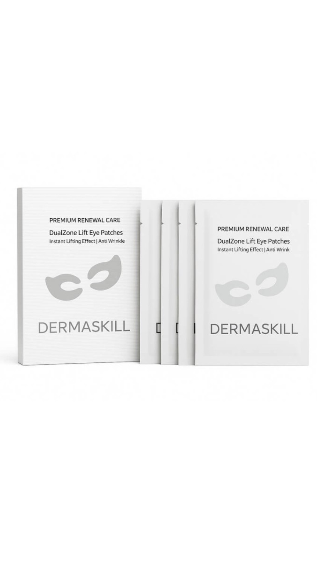 Двозональні ліфтинг-патчі з ботулоподібною дією DualZone Lift Eye Patches 1 пара, Dermaskill