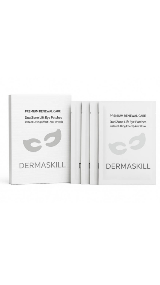 Двозональні ліфтинг-патчі з ботулоподібною дією DualZone Lift Eye Patches 1 пара, Dermaskill