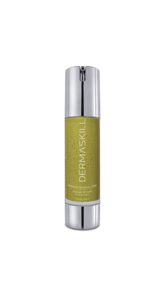 Киснева маска для шкіри з екстрактом авокадо AVOCADO O2 MASK 50ml, Dermaskill