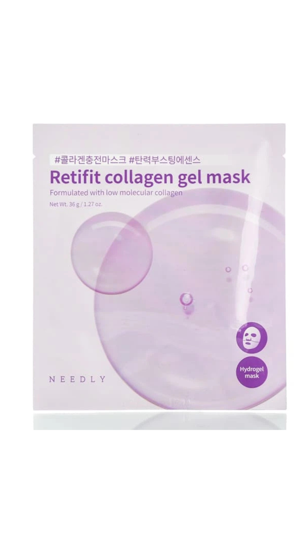 Гідрогелева маска з колагеном і ретинолом Retifit Collagen Gel Mask (1 шт - 36 гр), Needly