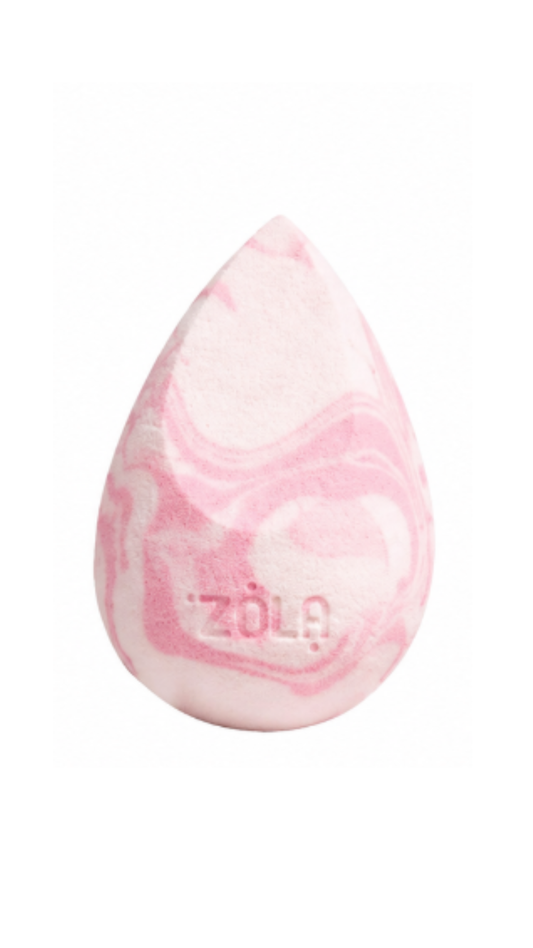 Спонж Super Soft Makeup Sponge 01 Soft Pink Marble ніжно рожевий мармур, ZOLA