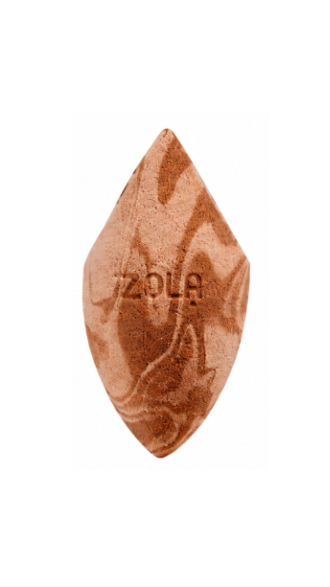 Спонж Super Soft Makeup Sponge 04 Chocolate шоколадний, ZOLA