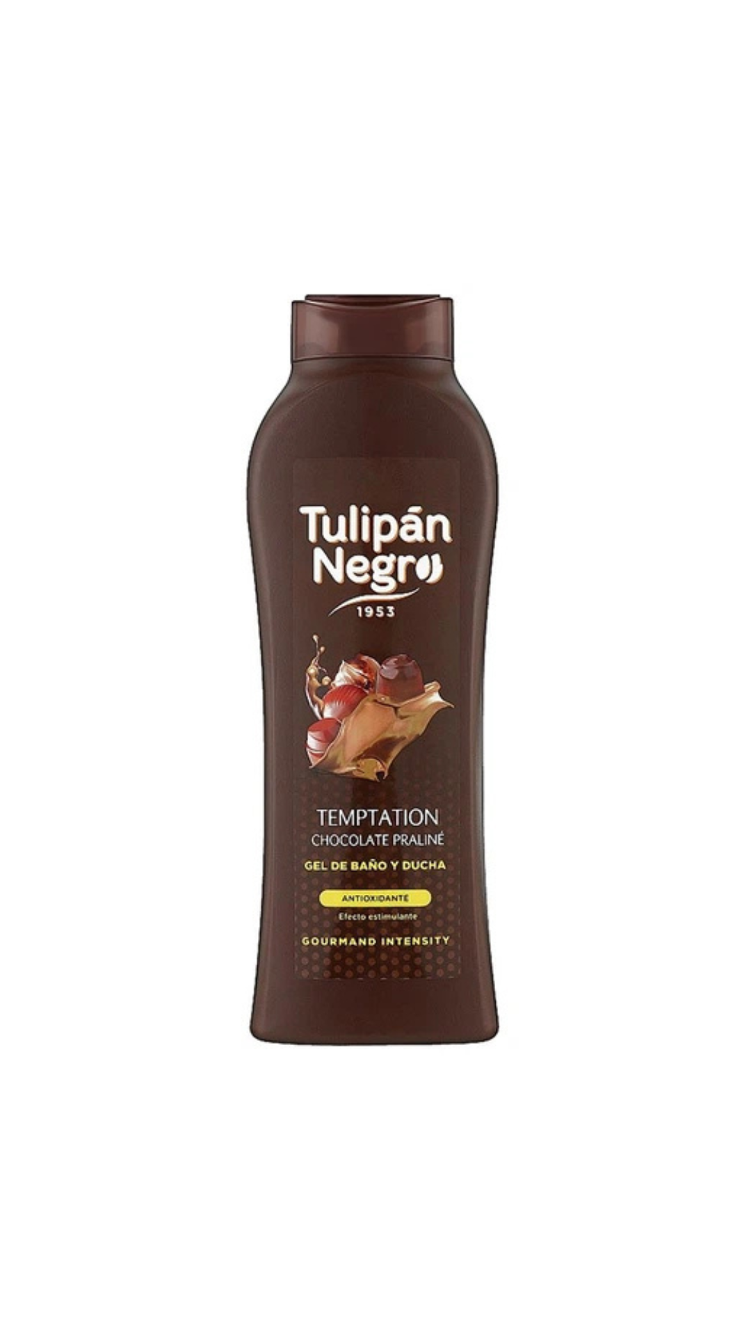 Гель для душу "Шоколадне праліне" 650ml, Tulipan Negro