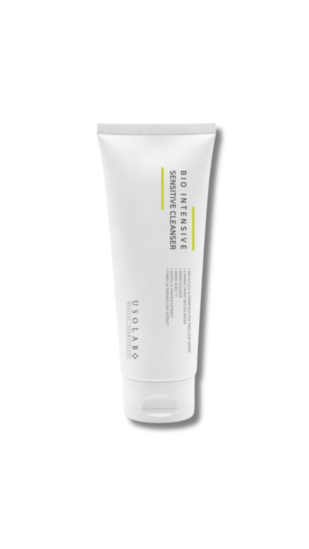 Гель для вмивания з екстрактом чайного дерева та пептидами Bio Intensive Sensitive Cleanser 120 ml, USOLAB