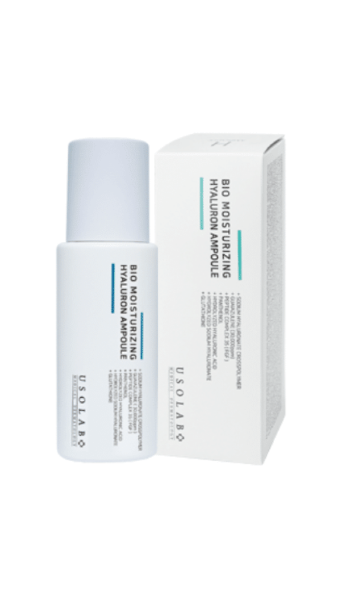 Сироватка з гіалуроновою кислотою та пептидами 50 ml Bio Moisturizing Hyaluron Ampoule, USOLAB