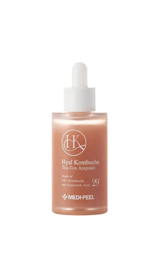 Зволожуюча сироватка для підвищення еластичності шкіри Hyal Kombucha Tea-Tox Ampoule 50ml, Medi-Peel