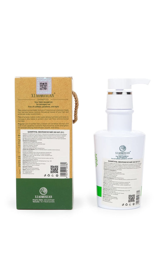 Зволожувальний шампунь Natural Care Series Tea Tree Shampoo, Xiaomoxuan