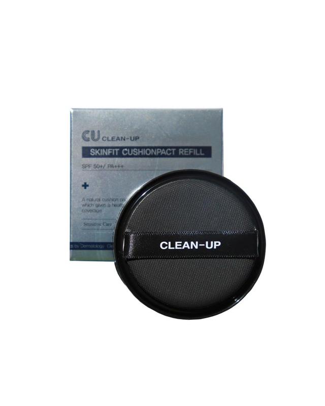 Змінний блок для кушона clean-up skinfit cushionpact spf50+/pa+++ refill, 21 тон, cuskin